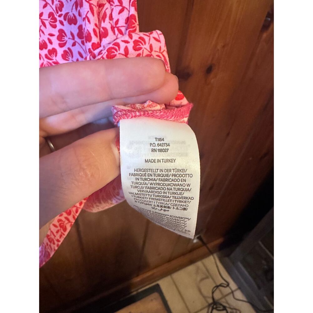 Pink Puff Sleeve Top | Boden | Size M - Picture 9 of 9